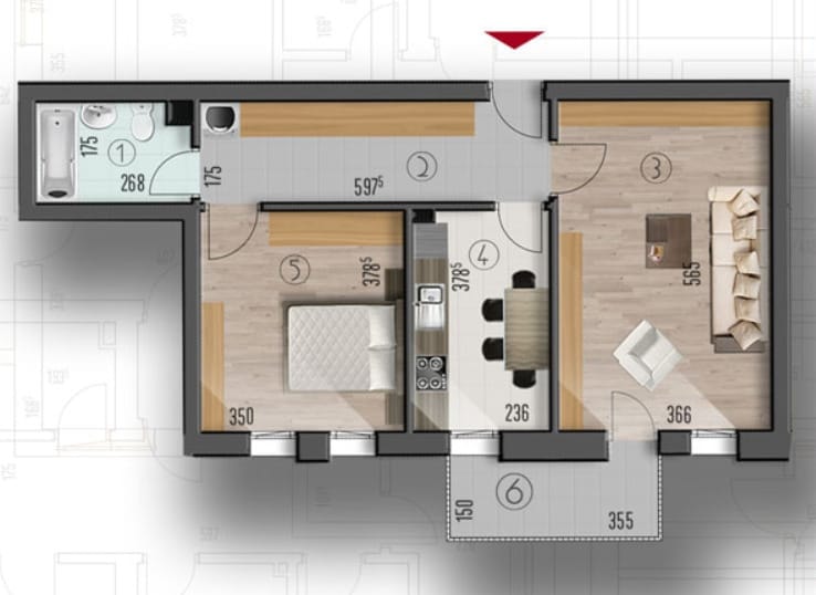 2 Camere Top House Residence Metalurgiei