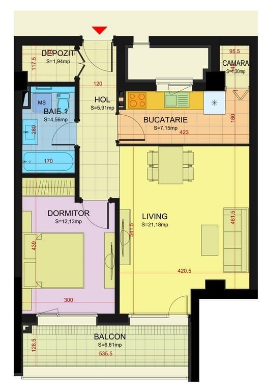 2 Camere Via Pipera