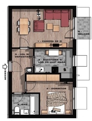 2 Camere Luica Residence