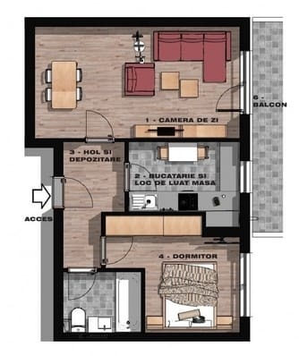 2 Camere Luica Residence