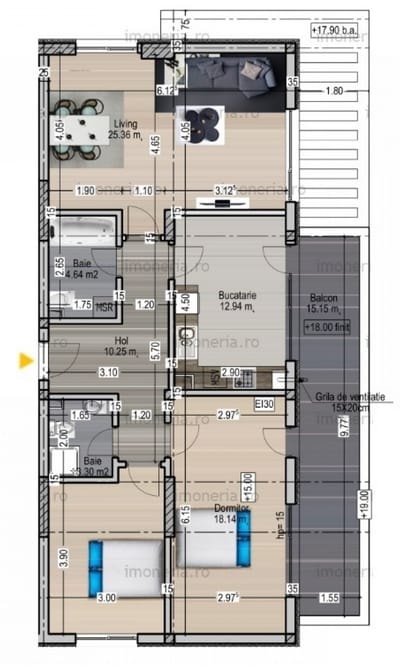 3 Camere Sofia Residence Mihai Bravu