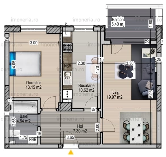 2 Camere Sofia Residence Mihai Bravu