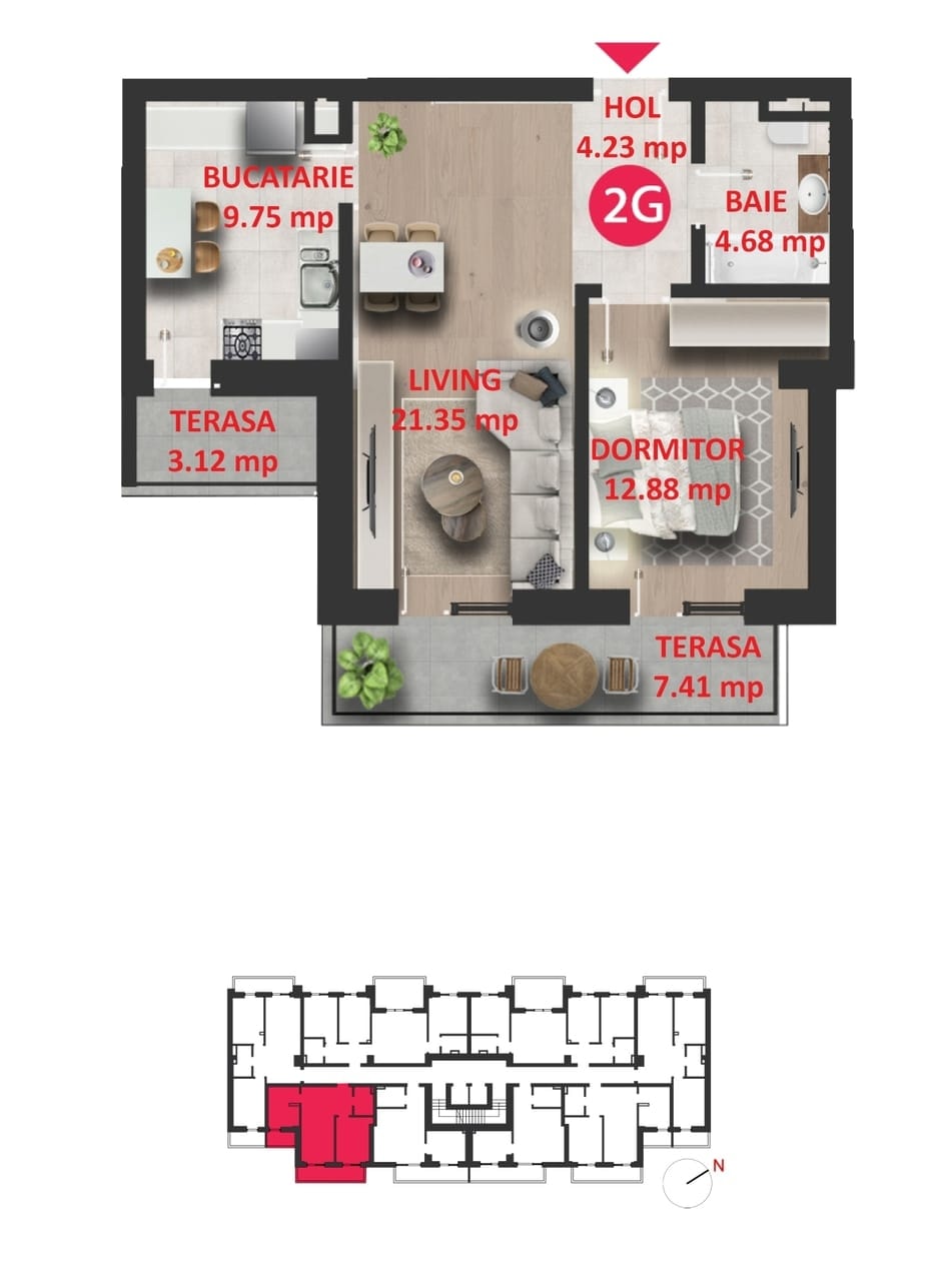 2 Camere Maniu 141