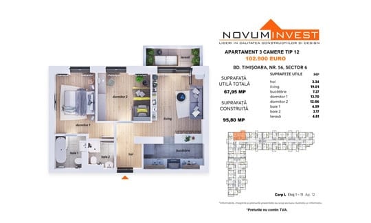3 Camere Novum 56