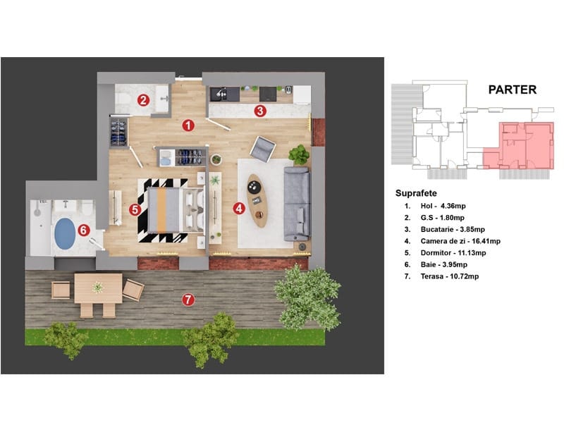 2 Camere Rosetti Luxury