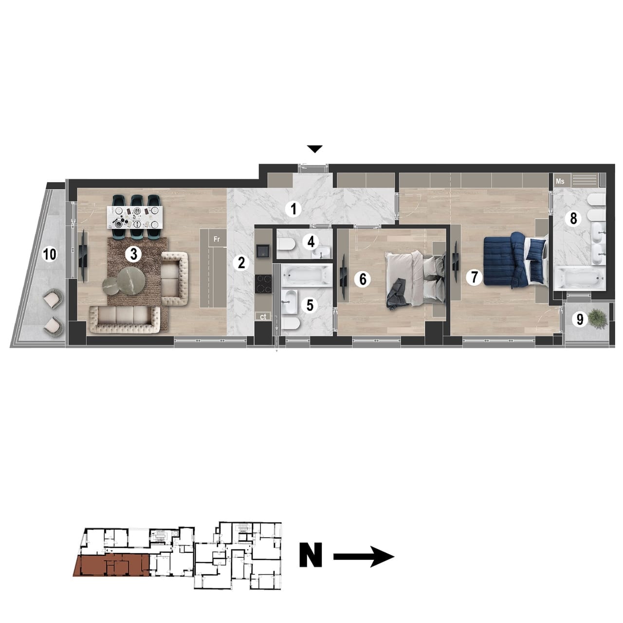 3 Camere Uranus 1