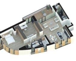 3 Camere Mosaic Residence Bucuresti