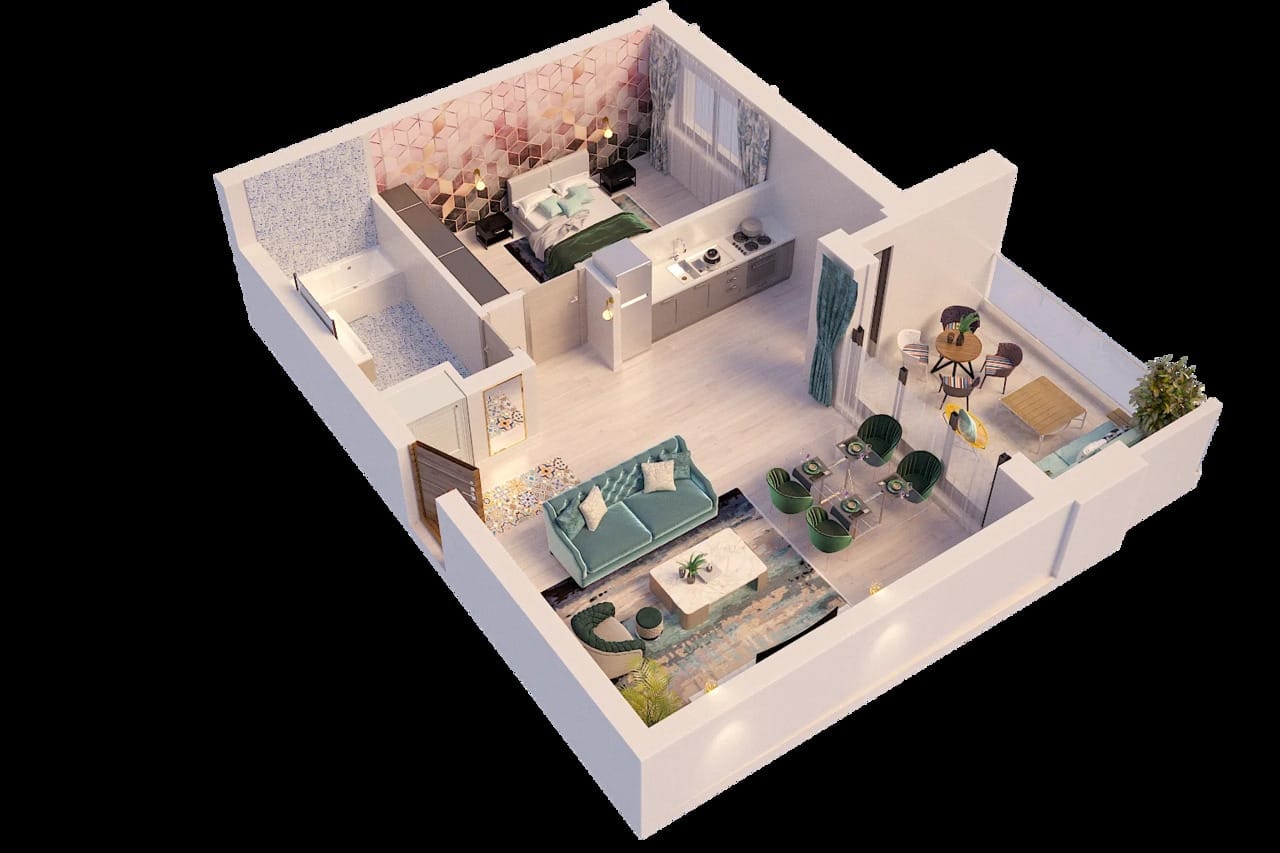 2 Camere Embassy Residence