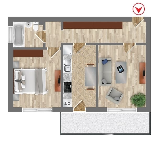 2 Camere Ivonco Pantelimon