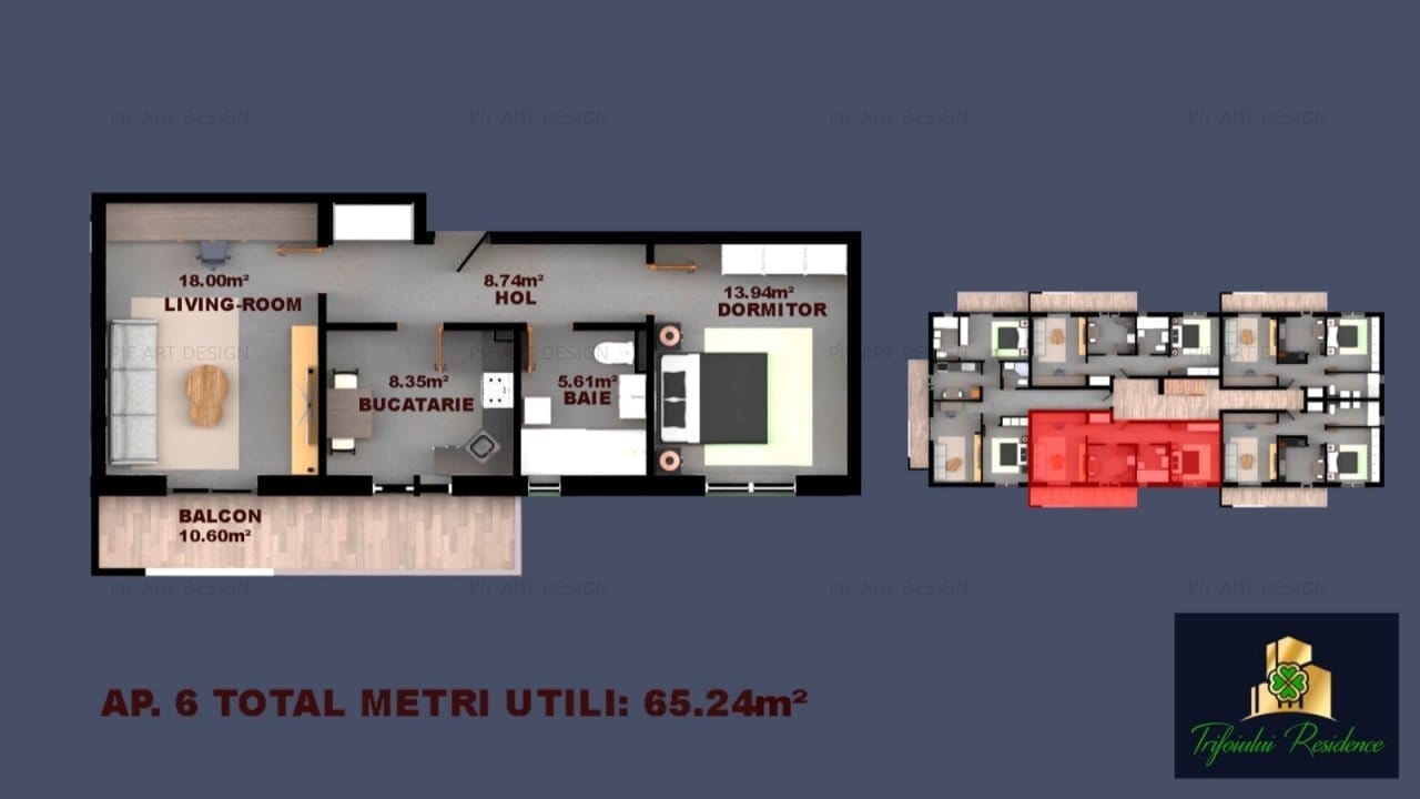 2 Camere Trifoiului Residence