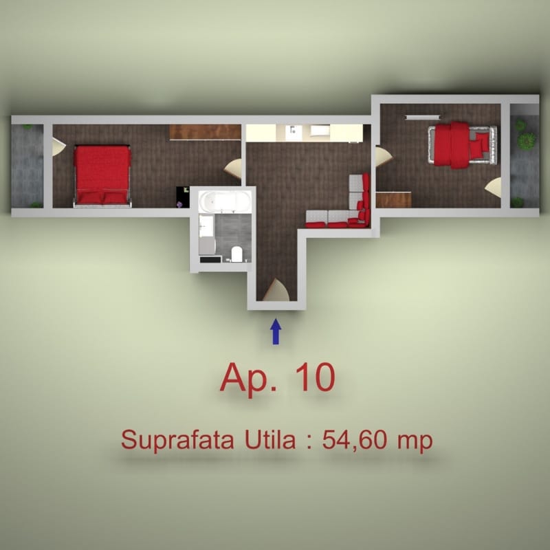 3 Camere Jasmine Residence Pallady