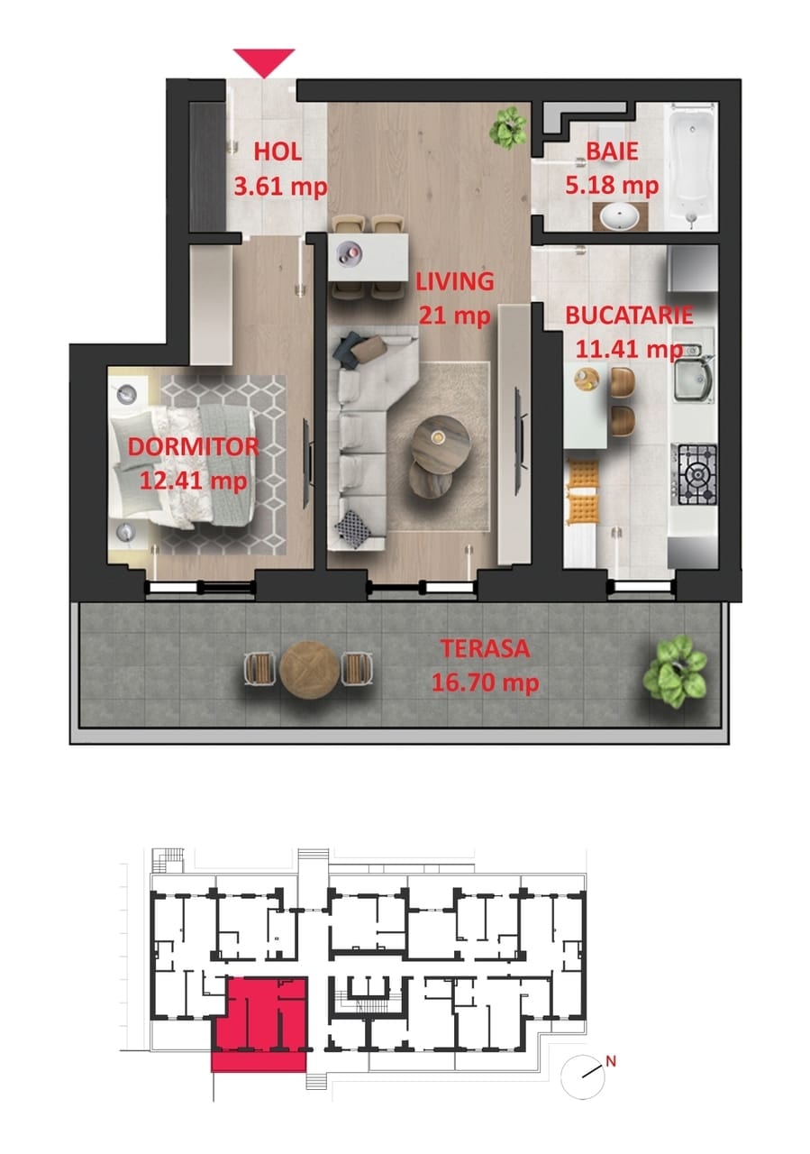 2 Camere Maniu 141