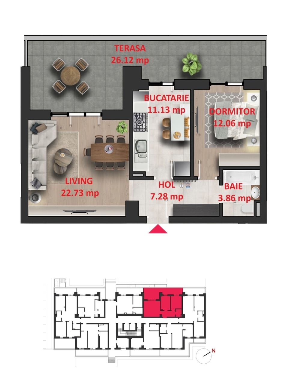 2 Camere Maniu 141