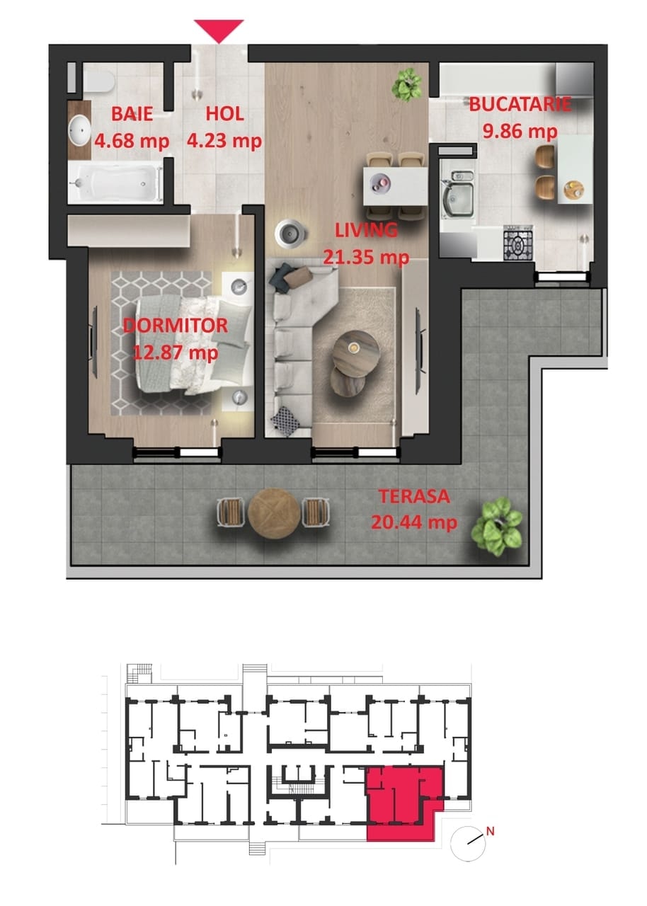2 Camere Maniu 141