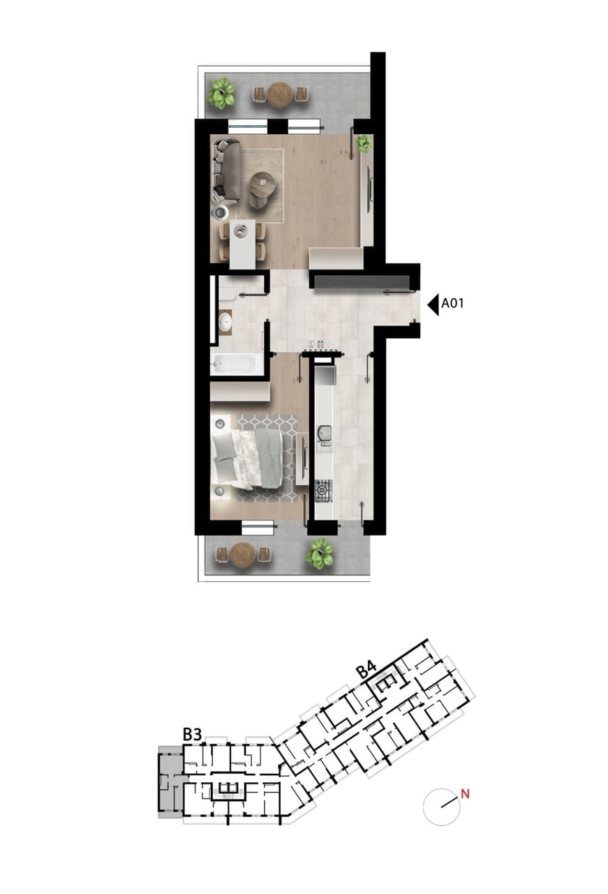 2 Camere Maniu 141