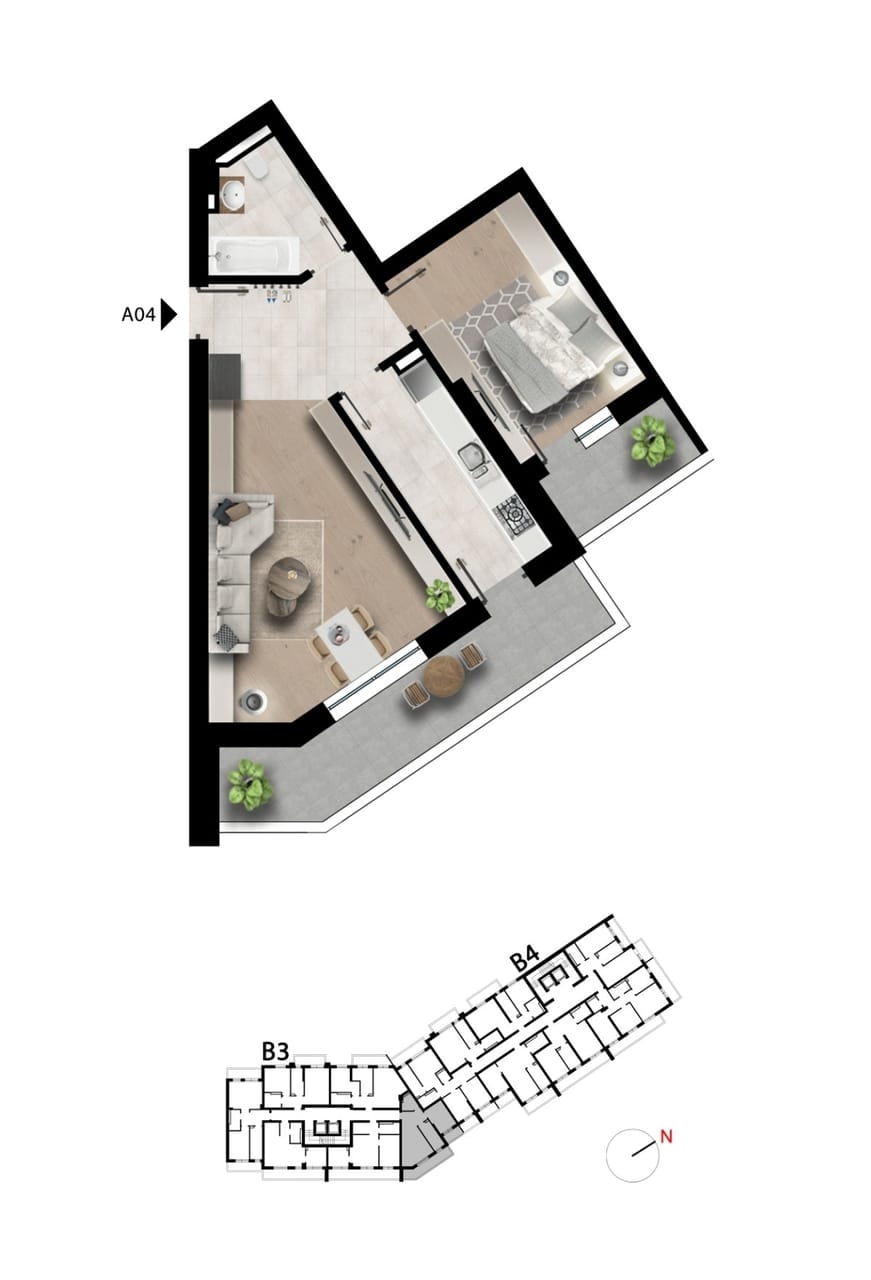 2 Camere Maniu 141