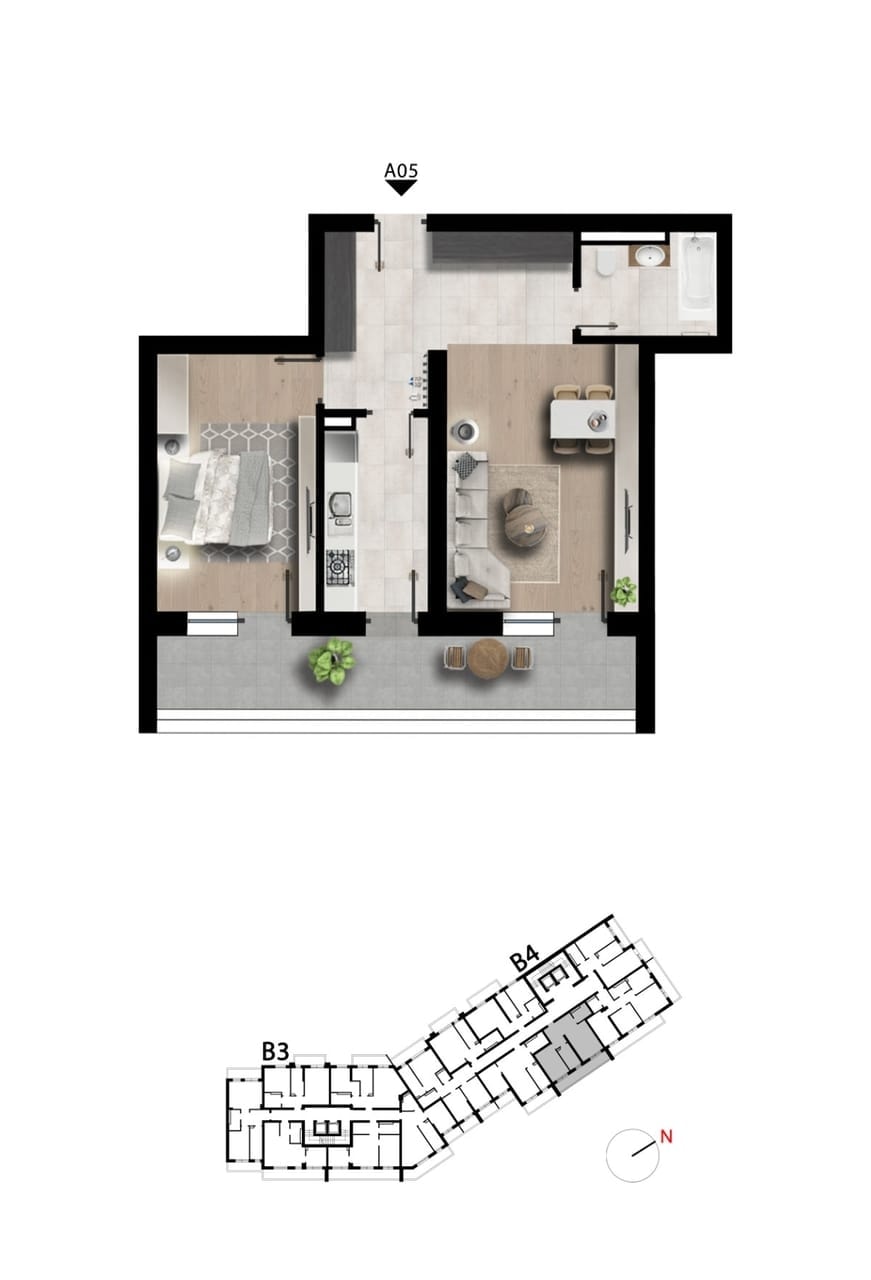 2 Camere Maniu 141