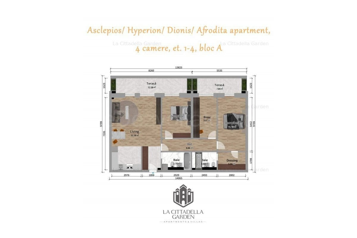 4 Camere La Cittadella Garden