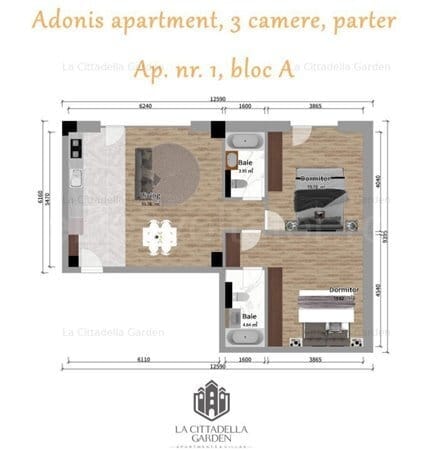3 Camere La Cittadella Garden