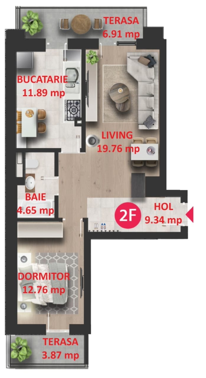 2 Camere Maniu 141