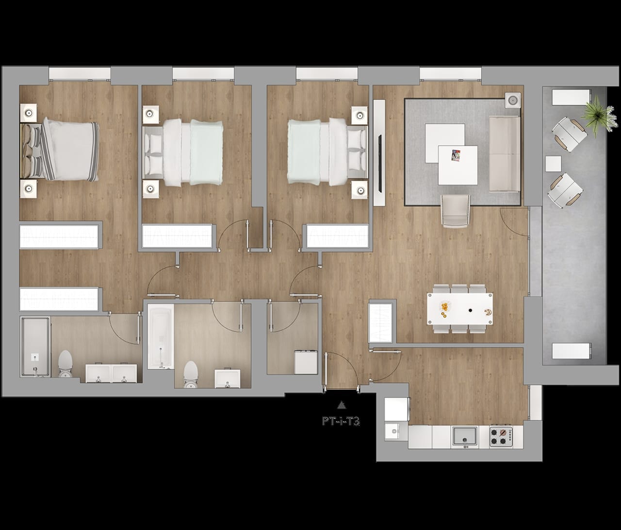 4 Camere Stellaris Residencias