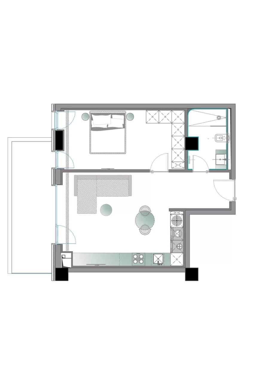 2 Camere Cortina 126