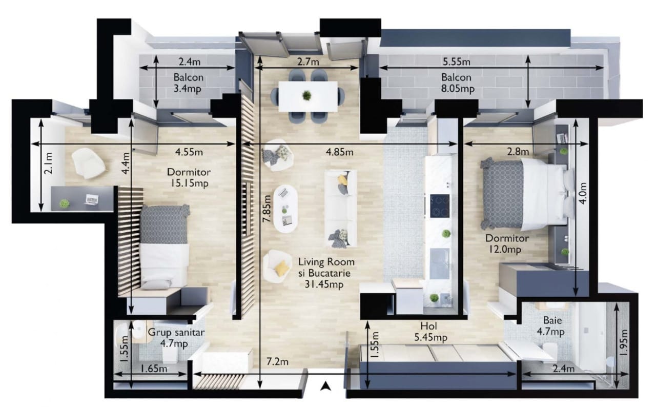 3 Camere Ghica Apartments