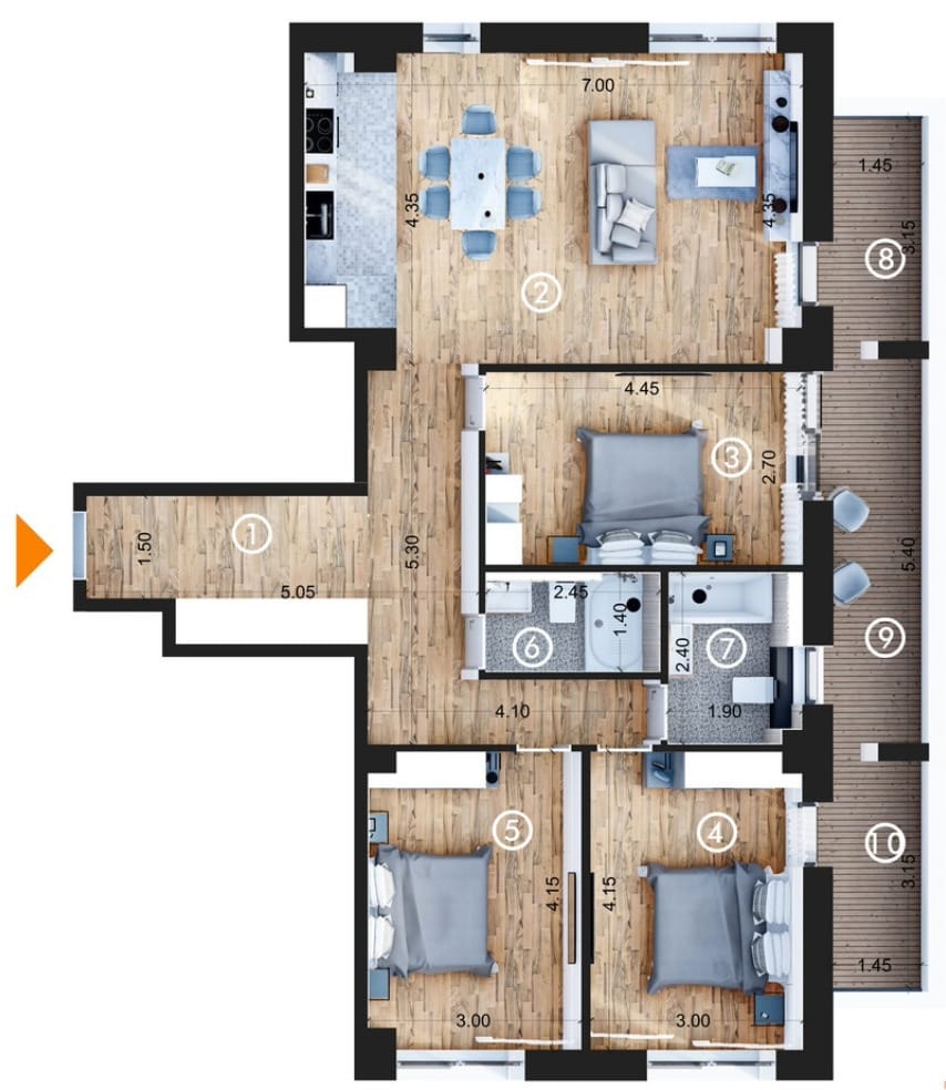 4 Camere Ghica Apartments