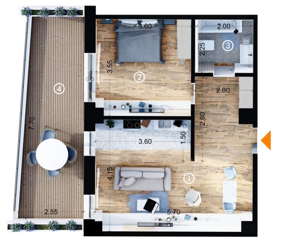 2 Camere Ghica Apartments