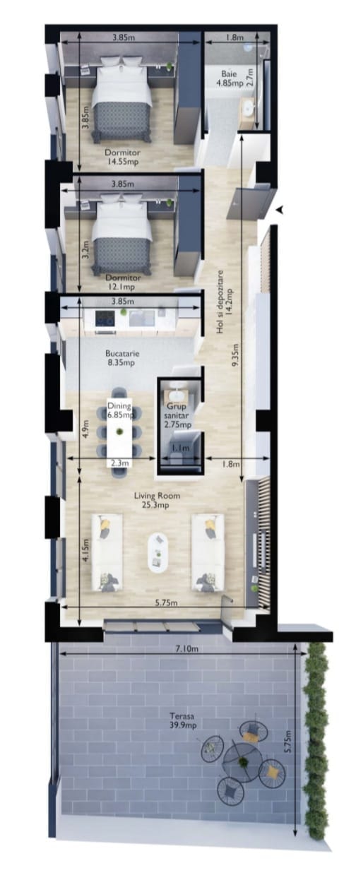 3 Camere Ghica Apartments