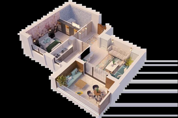 2 Camere Embassy Residence