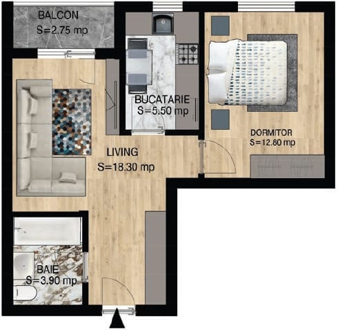 Studio Amesa Residence