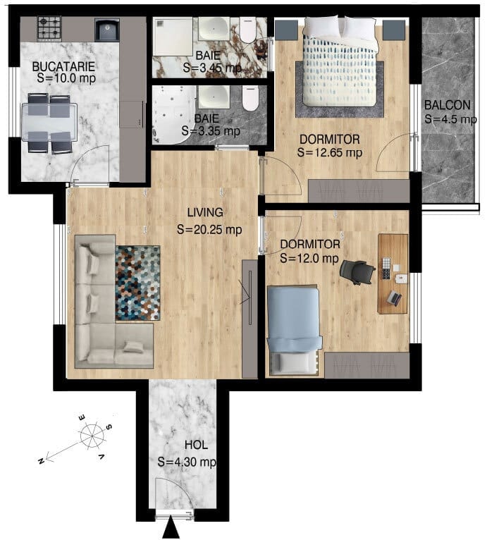 3 Camere Amesa Residence