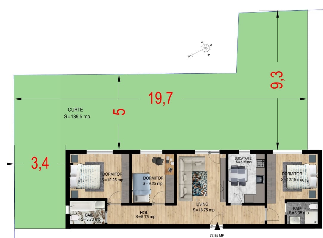 4 Camere Amesa Residence