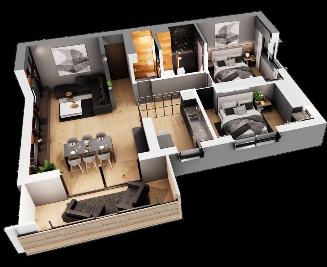 3 Camere HABIO Trifesti