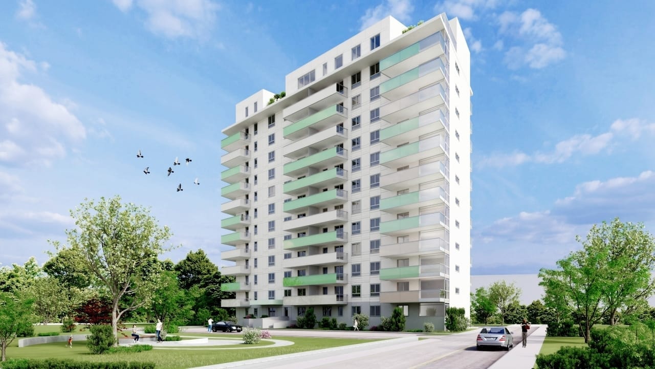 2 Camere Aviatiei Tower By Rădăcini