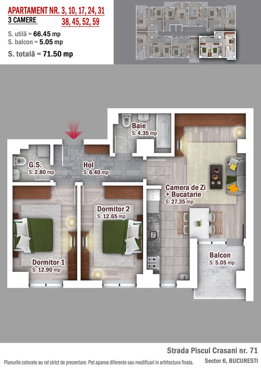 3 Camere Yola 71