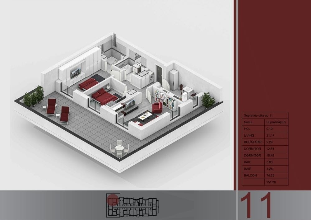 3 Camere Sofia Residence 6