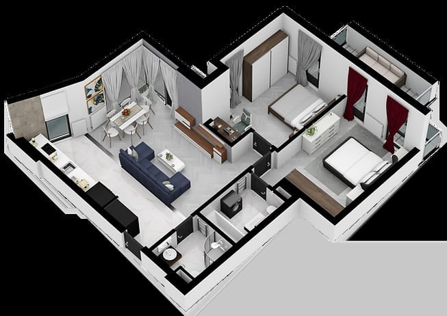 3 Camere Oxy Residence 2