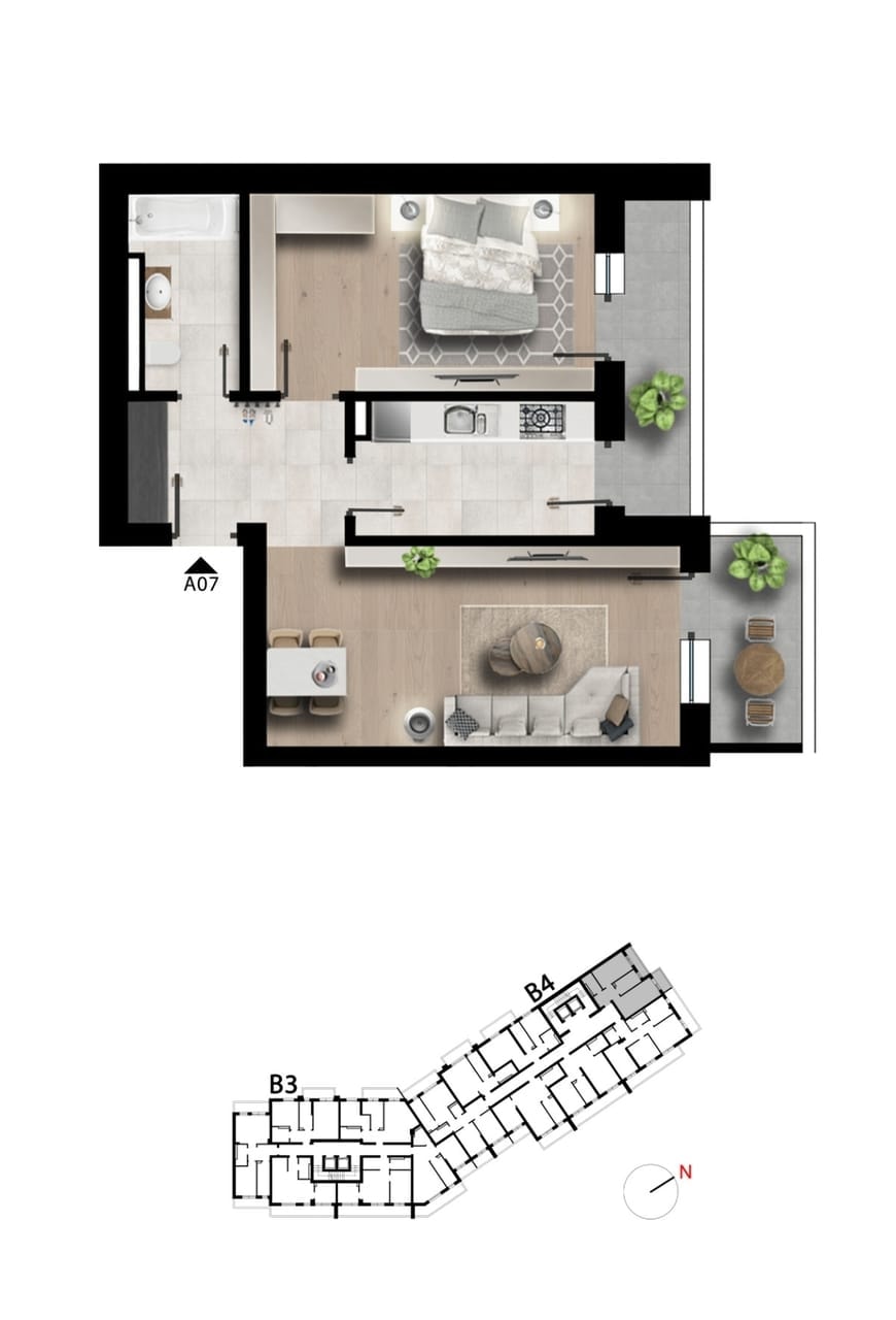 2 Camere Maniu 141