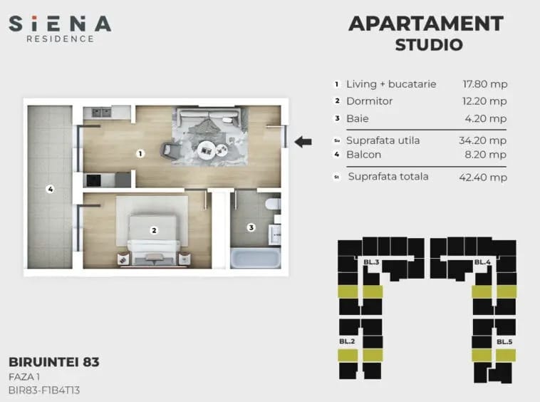 Studio Siena Residenсе