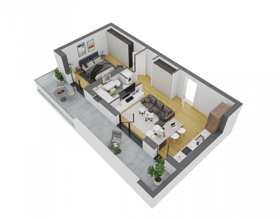 2 Camere SunLake Residence