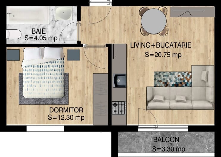 Studio Amesa Residence