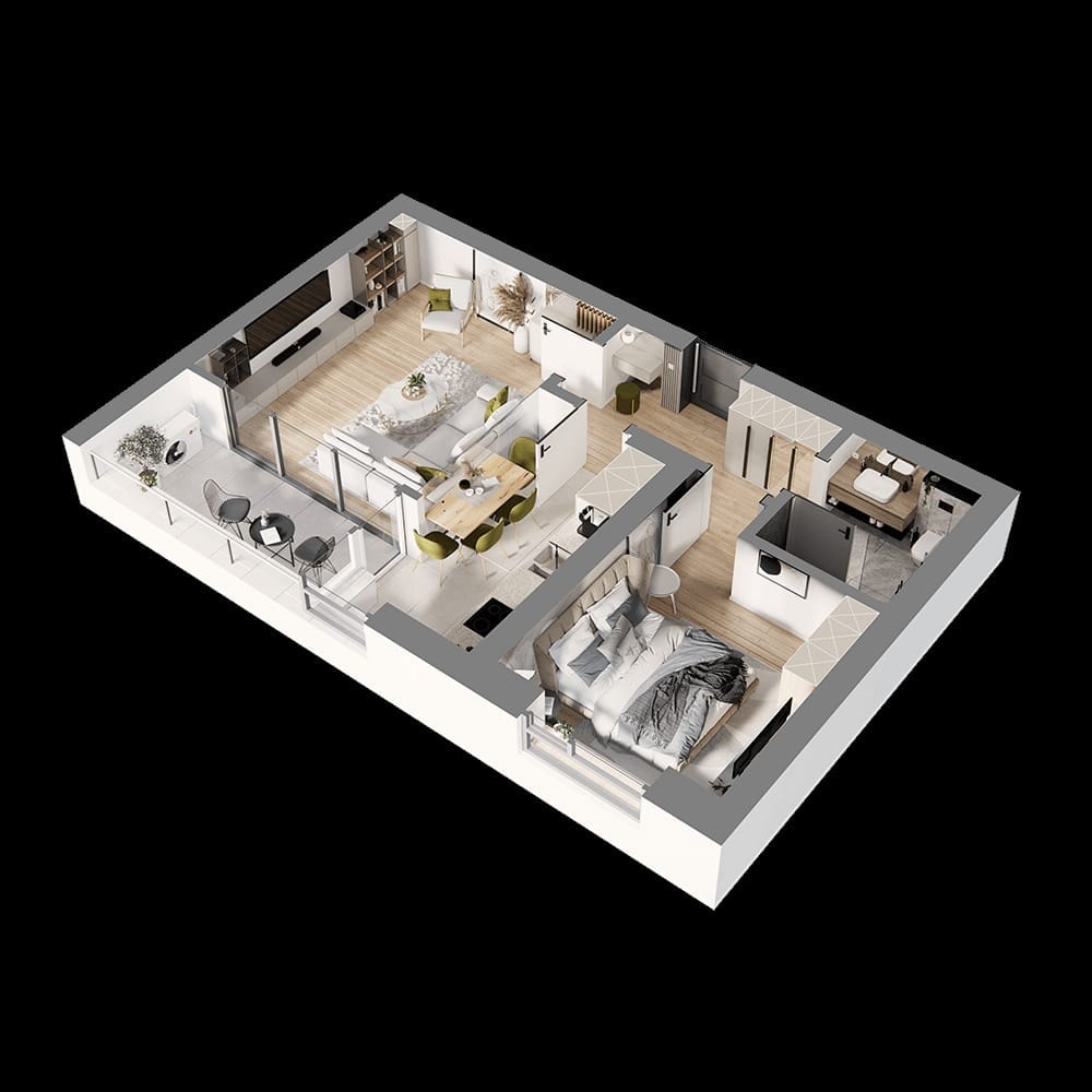 2 Camere Akcent City