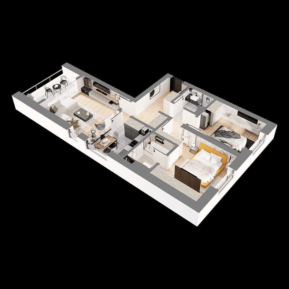3 Camere Akcent City