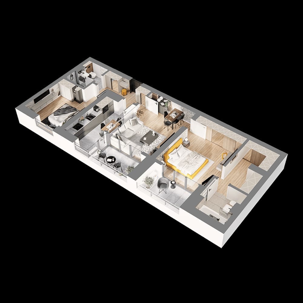 3 Camere Akcent City