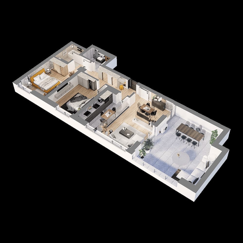 3 Camere Akcent City